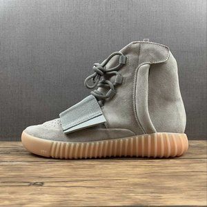 Adidas Yeezy Boost 750 Light Grey Glow In the Dark Sneakers